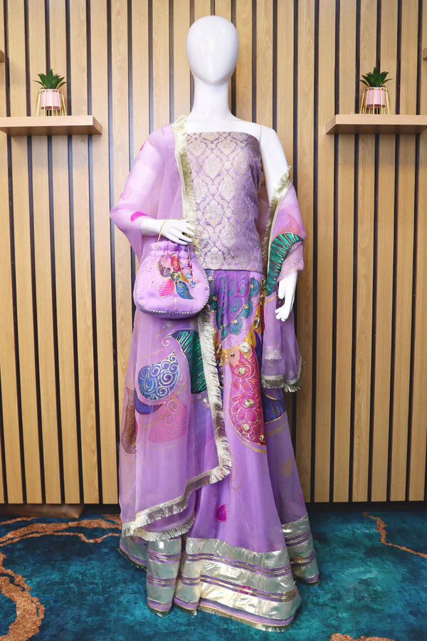 Lehnga Collection By Madiha Jahangir - Vibrant Yellow Lehnga with Intricate Embroidery