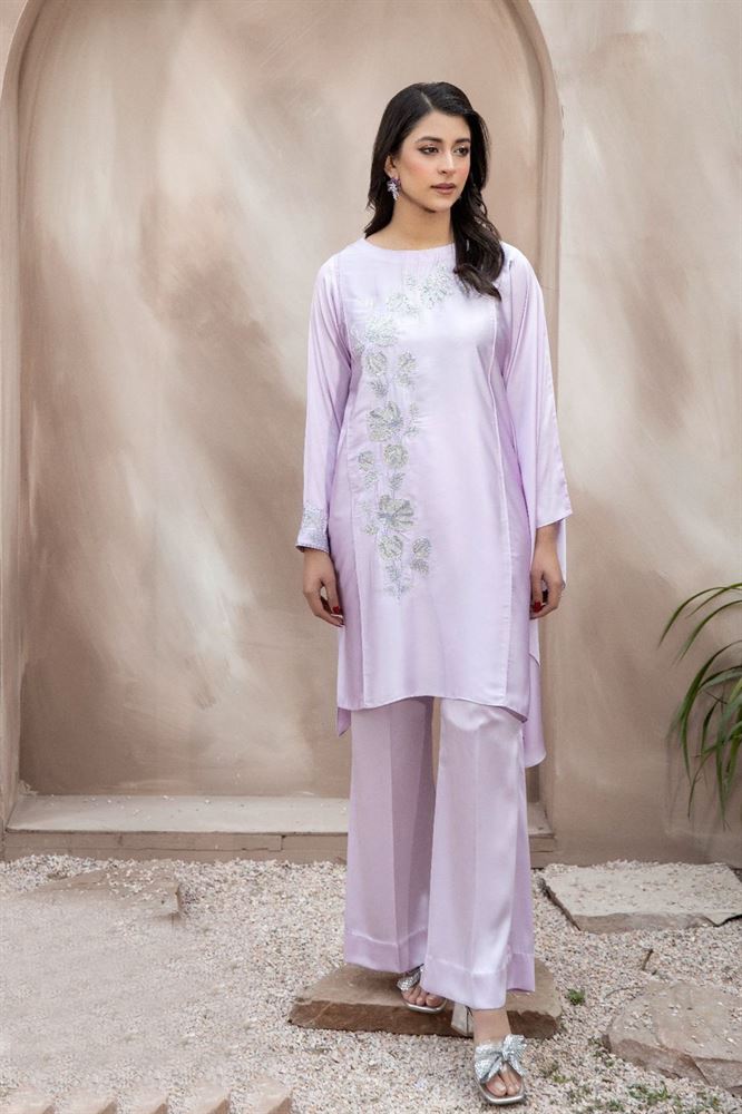 Fusion 24 Stitched Palazzo Suit - Effortless Chic and Comfort Combined
