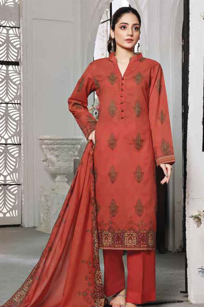 Red Unstitched 3pc Collection - Timeless Elegance