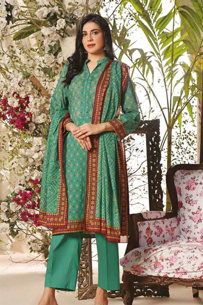 Chunri Unstitched 3pc Collection By Zoella - Vibrant Ethnic Wear